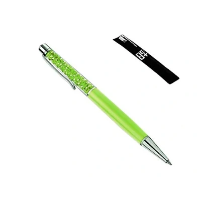Immagine di NEO+ Penna a sfera di qualità con cristalli Refill e custodia inclusa (Lime)