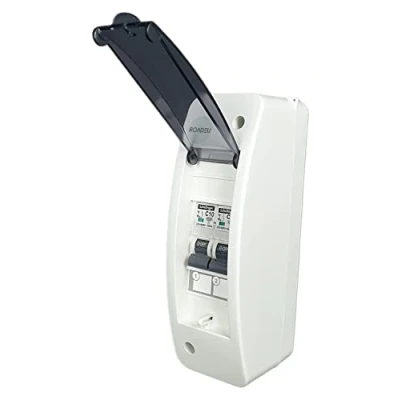 Immagine di RoadEu Interruttore automatico, distributore di corrente C16A, C10A 1P 230V. scatola dei fusibili, a parete