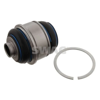 Immagine di SWAG 20 91 8901 Silent Block con anello sicurezza Assale posteriore Sx, Esterno, inferiore, Dx 67 Gomma BMW: 5 Sedan, Touring, X5