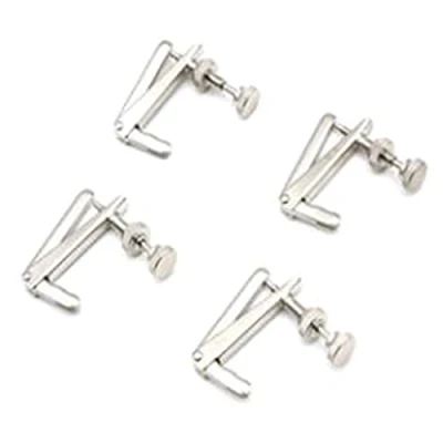 Immagine di Felliserty 4 Pezzi/Set Corde Violoncello Regolatori Metallo Fine Accordatore Musica Strumento Parti per 3/4