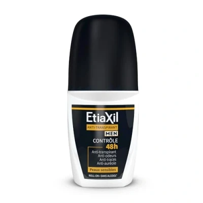 Immagine di ETIAXIL Deodorante antitraspirante Uomo Sudorazione moderata Ascelle Controllo 48h Roll on 50 ml