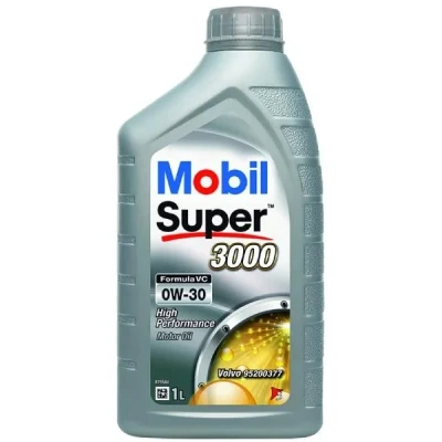 Immagine di Mobil Super 3000 Formula VC 0W 30 1l Olio motore 153696 VOLVO: XC90 I, V70 3, XC70 II Station Wagon, HONDA: CR V CIVIC 8 Hatchback