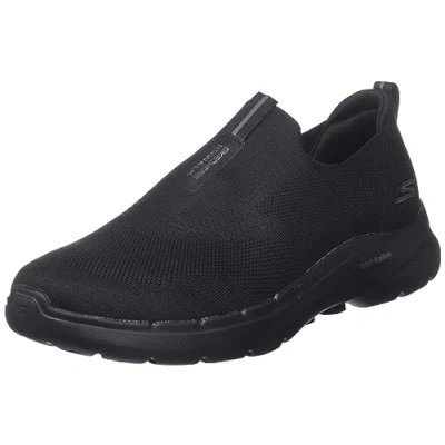 Immagine di Skechers Performance GO WALK 6 Scarpe da camminata, Uomo, Taglia: 41, Black Tessuto