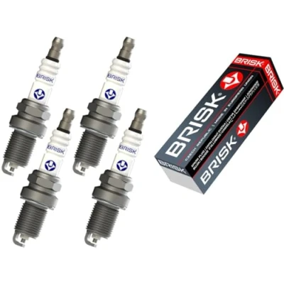 Immagine di BRISK Super DR17YC 1 1364 Candele d&#039;accensione, set di 4