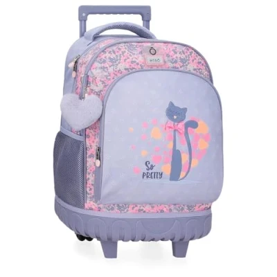 Immagine di Enso So Pretty Zaino 2 ruote Multicolore 33x44x21 cm Poliestere, multicolore, cms,
