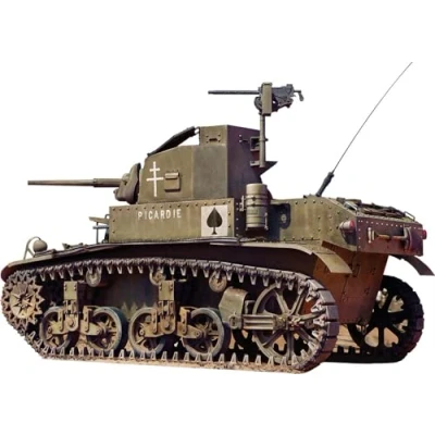 Immagine di MiniArt 35412 1:35 M3 Stuart. produzione precoce riproduzione fedele all&#039;originale, modellismo, kit di costruzione in plastica, fai da te, hobby, incollaggio, assemblaggio, non
