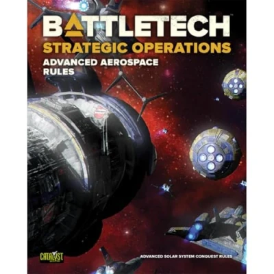Immagine di Catalyst Game Labs BattleTech Strategic Operations Advanced Aerospace Rules Solar System Conquest Book English