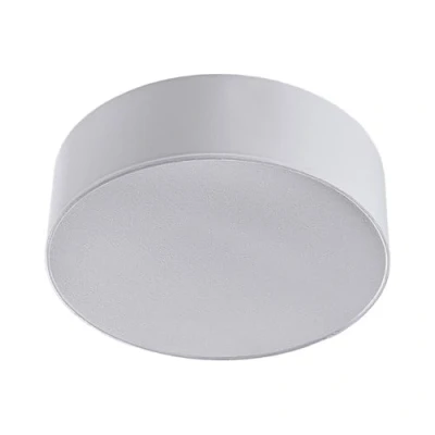 Immagine di plafoniera &#039;Sebatin&#039; dimmerabile (Moderno) colore Bianco, in Tessuto ad es. Cucina (3 luci, E27) di Lindby tessuto, plafoniera, lampada