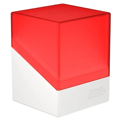 Immagine di Ultimate Guard Boulder Deck Case 100+ SYNERGY Rosso/Bianco