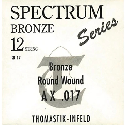 Immagine di Thomasitk corda Re .036rw bronzo, roundwound avvolgimento seta SB36 per Chitarra Acustica Spectrum set SB113
