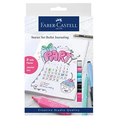 Immagine di Faber Castell Starter Set per Bullet Journaling, 9 Pezzi
