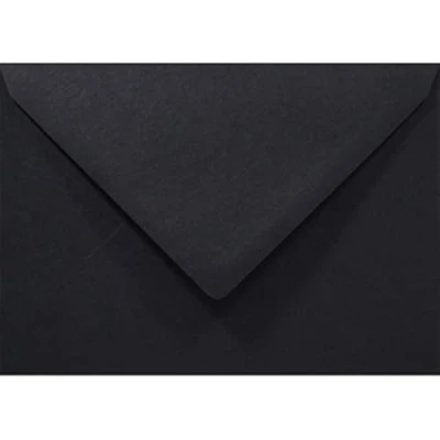 Immagine di Netuno 50 buste per lettere colorate nero formato C6 114 x 162 mm Rainbow 80g partecipazioni feste di compleanno battesimo matrimonio inviti