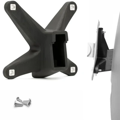 Immagine di 3IDEE Adattatore VESA, VESA Mount compatibile con HP All in One PC (ProOne 440 G9, 24 f0006ng) Attacco 75x75 mm, Supporto per monitor senza connessione