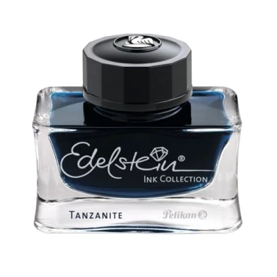 Immagine di Pelikan 339226 Edelstein Ink Collection Tanzanite (Blu Notte) Flacone Pregiato 50 Ml