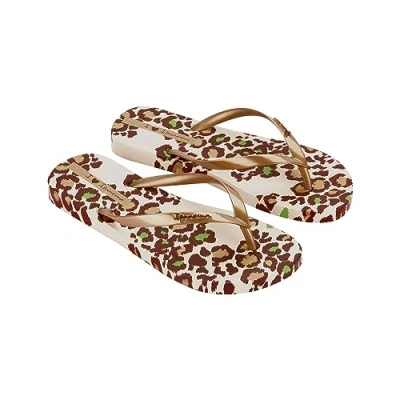 Immagine di Ipanema Animale Print III Fem, Infradito Donna, Beige Oro, 43 EU