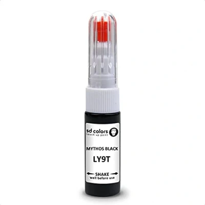 Immagine di SD COLORS MYTHOS LY9T Penna per ritocco compatibile con VW/Audi, kit di riparazione 20 ML spazzola graffi (Just Paint)