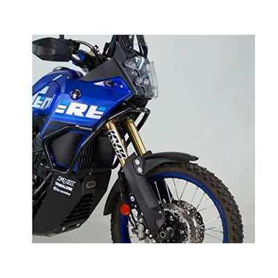 Immagine di UNIRACING off Road Scratch Saver per Yamaha Tenere 700 &#039;22 &#039;23. Kit Anteriore. Trasparente+Nero