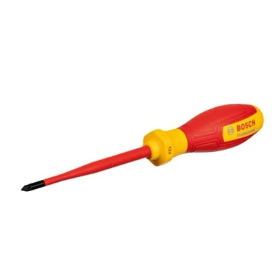 Immagine di Bosch Professional Cacciavite VDE PZ1x100 (certificato fino a 1.000 V, isolato con elastomero termoplastico (TPE))
