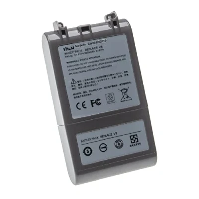 Immagine di vhbw batteria compatibile con Dyson SV10, V8, V8 Absolute, Absolute Cord Free aspirapolvere home cleaner (2000mAh, 21,6V, Li Ion)