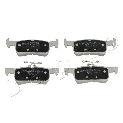 Immagine di JAPKO 510618 Kit pastiglie freno Assale posteriore Non predisposto per contatto segnalazione usura PEUGEOT: 308 II Hatchback, SW 2