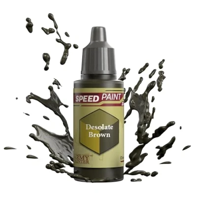 Immagine di The Army Painter Speedpaint Desolate Brown 2.0, Acrilico Singolo Vernice 18ml Una Soluzione Di Pittura A Strato Per Miniature Da Tavolo Fantasy Come Figure Warhammer 40k e Dungeons and Dragons