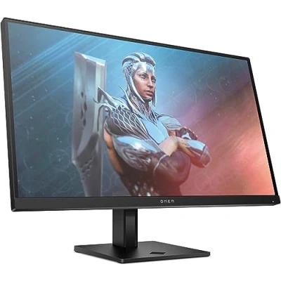 Immagine di HP OMEN 27 FHD Monitor, Schermo da Pollici Full HD, Risoluzione 1920 x 1080 Pixel, Pannello IPS 16:9 165Hz, 1 ms, DisplayHDR 400, Antiriflesso, 450 nits, AMD FreeSync, USB, HDMI, Nero