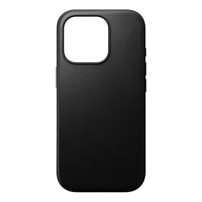 Immagine di NOMAD Custodia in Pelle moderna iPhone 16 Pro nera