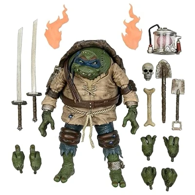 Immagine di NECA Universal Monsters vs TMNT Leonardo As Hunchback Ult 7 Action Figure
