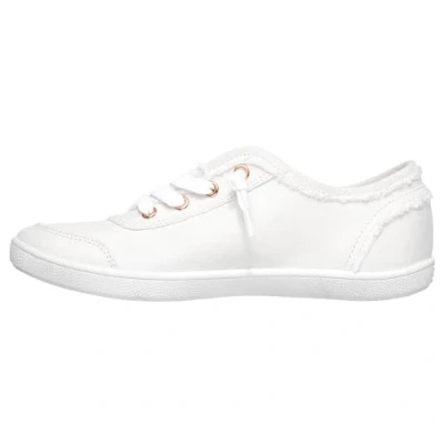 Immagine di Skechers Wide Fit BOBS B CUTE Sneakers basse, Donna, Taglia: 37.5, White canvas Cotone
