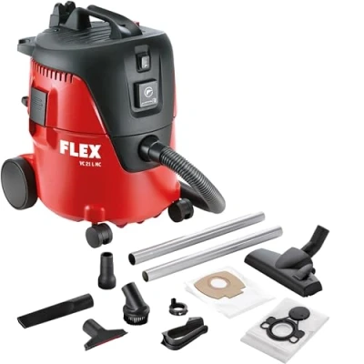 Immagine di Flex VC21LMC Alleszuiger/Bouwstofzuiger incl. Filterzakken (5st) 1250W L Classe 20L