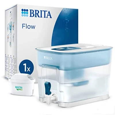 Immagine di Brita Distributore filtrante per acqua 8, 2 L con filtro, Bianco