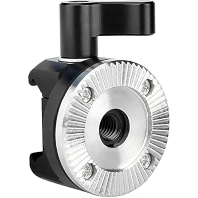 Immagine di NICEYRIG NATO Rail morsetto a rosetta adattatore di montaggio per EVF Mount Quick Lock and release rosone Handle