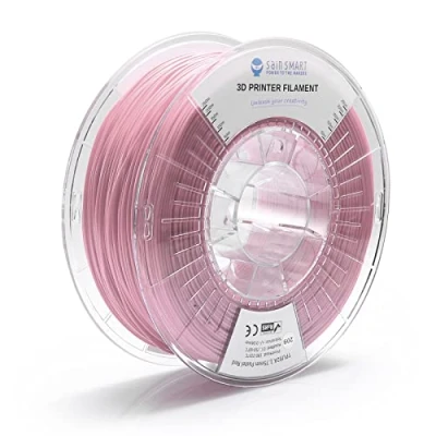 Immagine di SainSmart TPU 1,75 mm 92A Flessibile 3D Filamento, Precisione Dimensionale +/ 0,04 mm, 1 KG, Rosa pastello