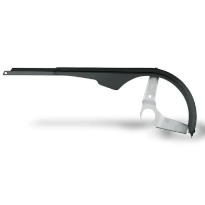 Immagine di SKS Germany, nero CHAINBLADE BLACK 175MM paracatena, accessori per biciclette (adatto cambio, con profilo regolabile, in plastica resistente agli urti e alluminio), Unisex Adult, One Size