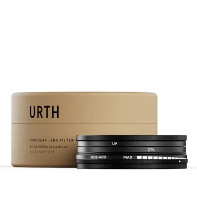 Immagine di Urth Kit filtri per obiettivi 52 mm UV, polarizzatore circolare (CPL), ND2 400 (Plus+)
