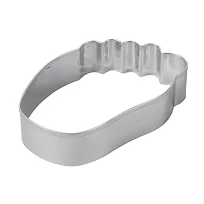 Immagine di Westmark Set di Formine per Biscotti, Dimensioni Varie, Acciaio Inossidabile, Forma Piede, 3 Pezzi, Argento, 31972260