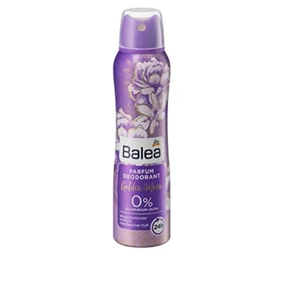 Immagine di Balea Deodorante per profumo Golden Moon 0% alluminio, 150 ml, confezione da 2, 300 ml