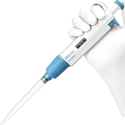 Immagine di ONiLAB 1000 5000ul Micropipetta/Pipetta regolabile autoclavabile multi volume, canale singolo
