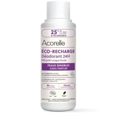 Immagine di Acorelle Deodorante Roll On, pelle sensibile, ricaricabile, 100 ml