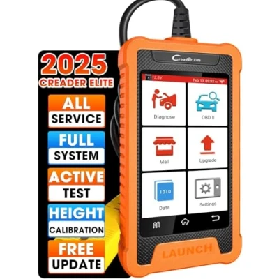 Immagine di LAUNCH X431 OBD2 Auto Diagnostica di Tutti i Sistemi per Landrover Jaguar con Funzione Reset 31 +, Controllo Bidirezionale Codifica ECU Online TPMS EPB Dpf, Aggiornamento Gratuito