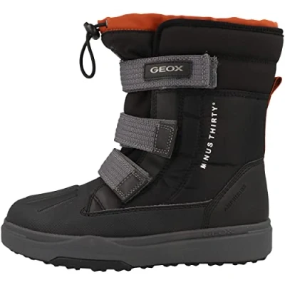 Immagine di Geox J Bunshee Pg Boy B A, Stivali Bambini e ragazzi, Nero (Black/Rust), 30 EU