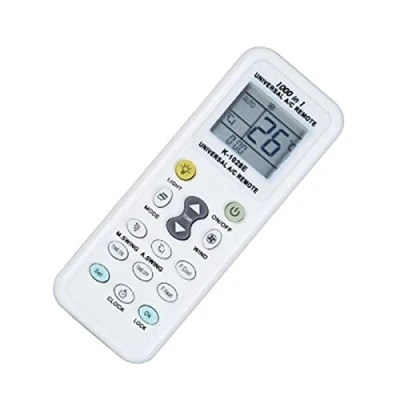 Immagine di Telecomando universale per condizionatori 1000 codici compatibile con tutti i e climatizzatori, funzione luce