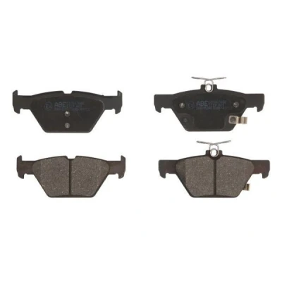 Immagine di ABE C27007ABE Kit pastiglie freno Assale posteriore con segnalatore acustico usura SUBARU: Outback V, XV II, Levorg I