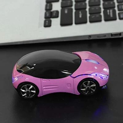 Immagine di Gedourain mouse wireless, ottico ad alta precisione plug and play per Windows XP/Vista/Windows 7 / ME 2000 Mac OS l&#039;ufficio quotidiano e l&#039;intrattenimento di gioco(pink, 12)