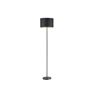 Immagine di Trio Leuchten Hostel Lampada a stelo in metallo, colore: nero opaco/oro