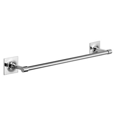 Immagine di Gedy Wizard Asciugamani 30cm, Misure: 4,9X35X7,4 CM, Porta salviette in Ottone e Cromall, Finitura Cromo, Fissabile con Biadesivo 3m, Barre Accorciabili, Design R&amp;S, 2 Anni di Garanzia, 30 cm