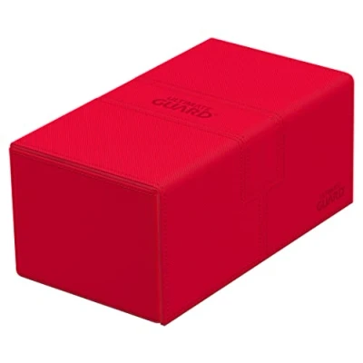 Immagine di Ultimate Guard Twin Flip`n`Tray 200+ XenoSkin Monocolor Rosso
