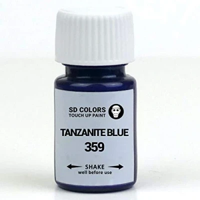 Immagine di SD COLORS TANZANITE BLUE 359 New Touch Up Paint 5ML RIPARAZIONE SCRATCH CHIP PENNELLO COLORE CODICE BLU (solo VERNICIe)