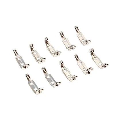 Immagine di FTVOGUE 50 Spille da Balia, Chiusura di Sicurezza, per Fai Te, 20/25/32/38 mm, Colore: Argento, 20 mm