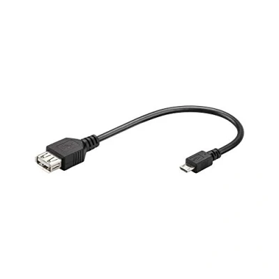Immagine di Goobay 95194 Adattatore USB 2.0 ad alta velocità da 0, 2 m, OTG